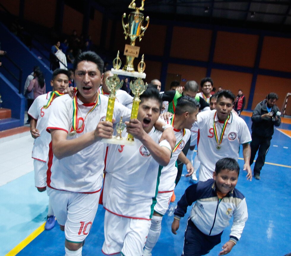 La Paz gana el nacional de fútbol de salón