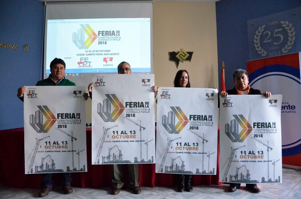 Lanzan Feria de la Construcción y la Vivienda a desarrollarse del 11 al 13 de octubre