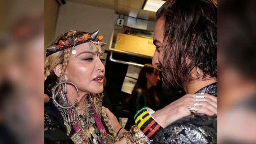 Juntos en la noche Maluma y Madonna
