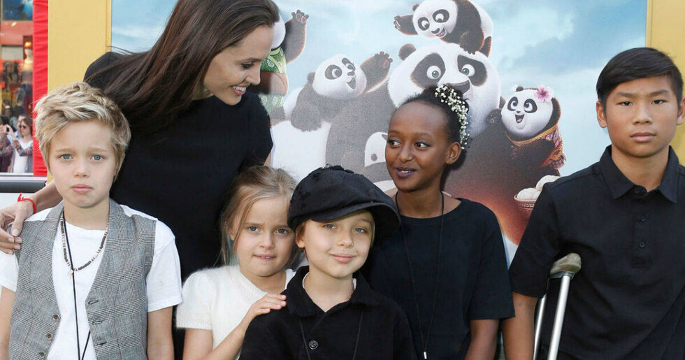 Angelina Jolie fue de compras con sus hijas