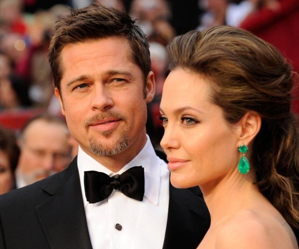 Angelina y Brad Pitt tuvieron un  acercamiento