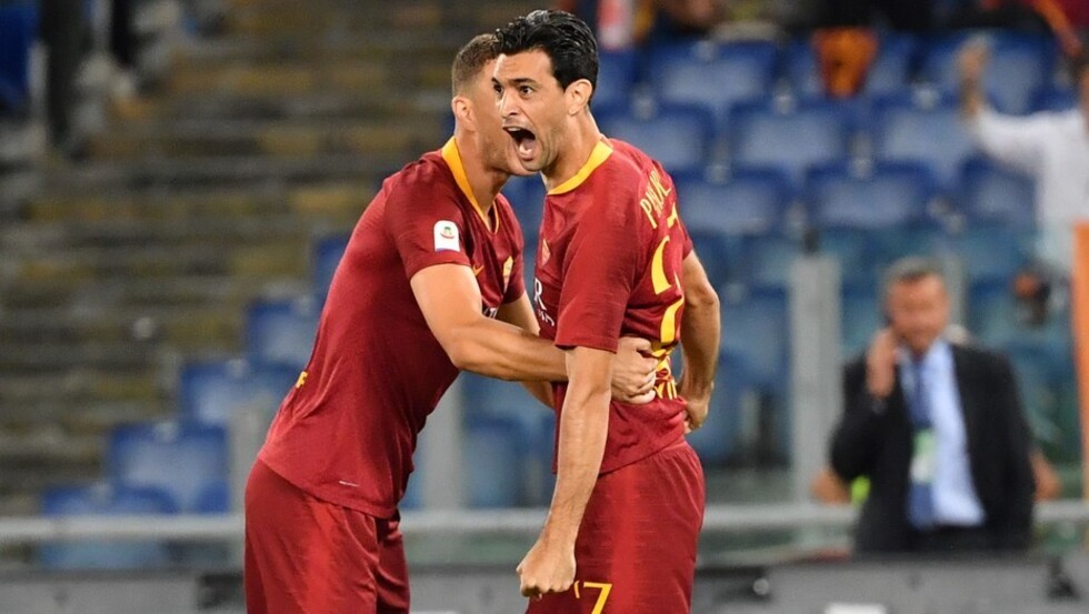 Golazo de Javier Pastore en el empate de Roma