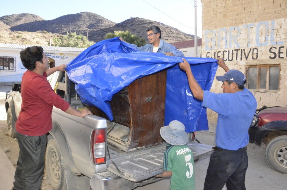 Armonio de aproximadamente 150 años de Tomayapo será restaurado