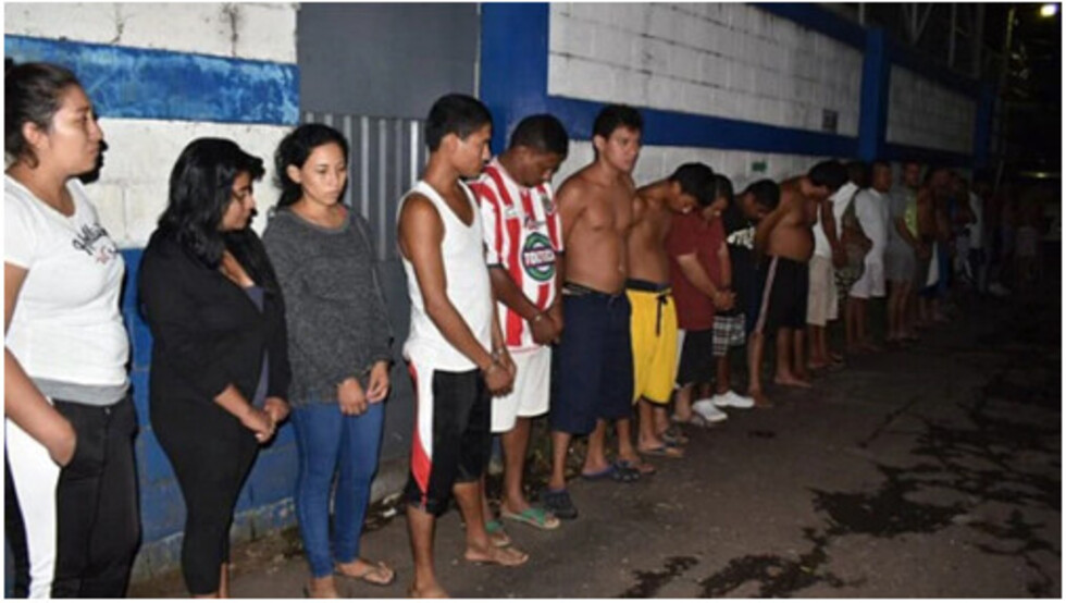 Atrapan a 600 miembros  de la Mara Salvatrucha