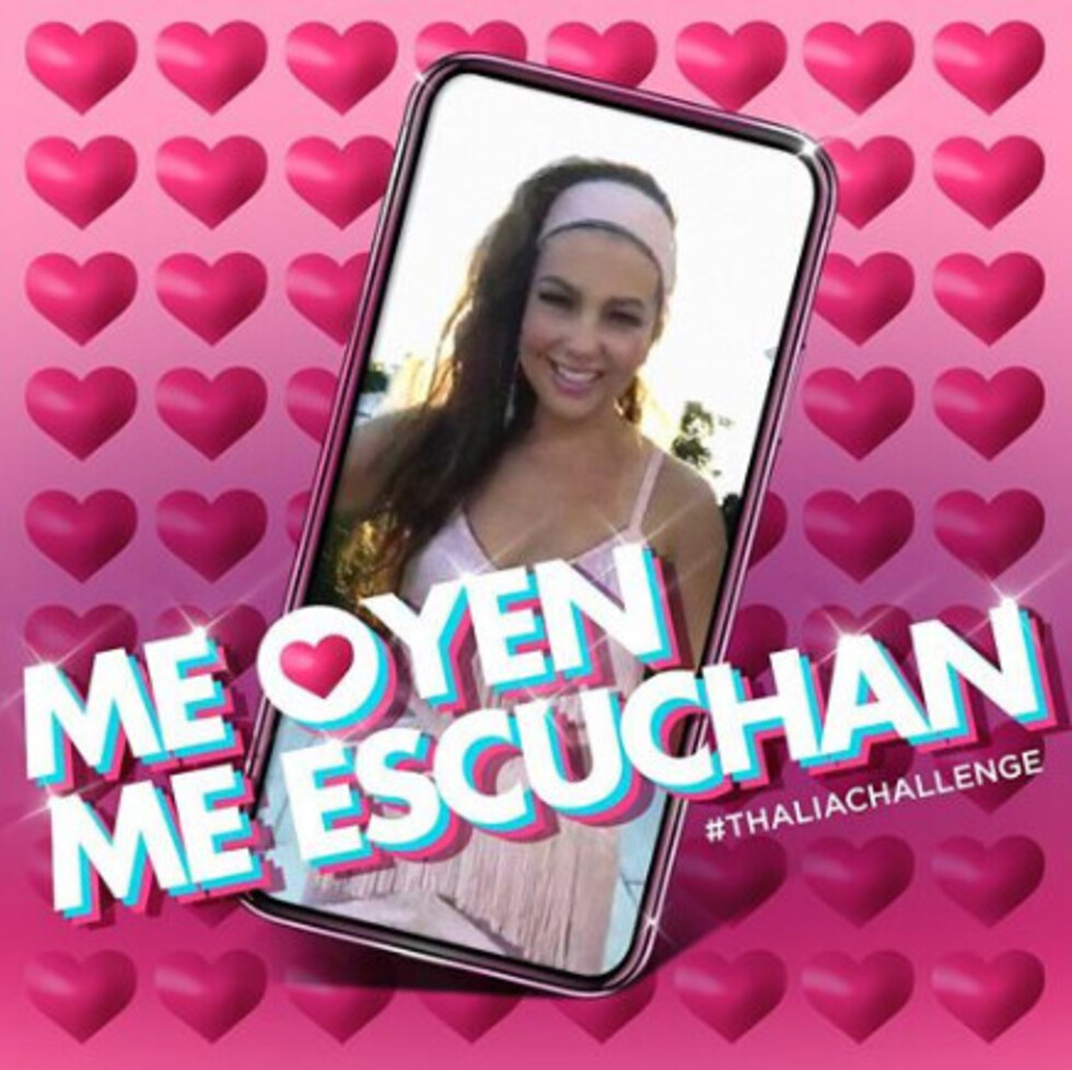Thalía lanzó  el single “¿Me  me escuchan?”