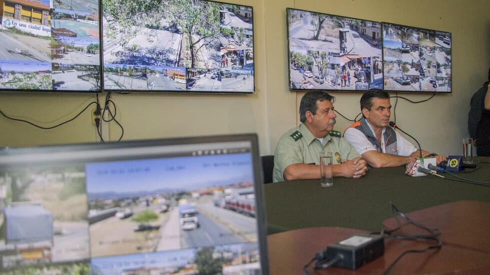 Tarija tiene 60 cámaras de seguridad funcionando