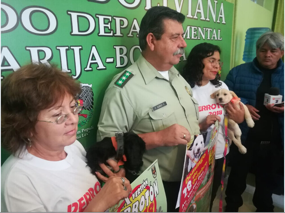 Policía convoca a participar de la Perrotón 2018