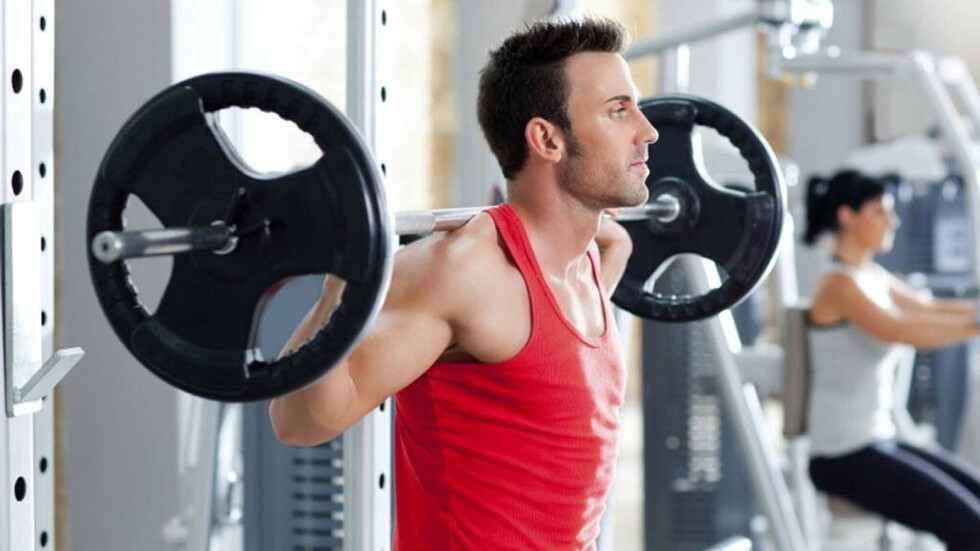 El gimnasio en la  primavera