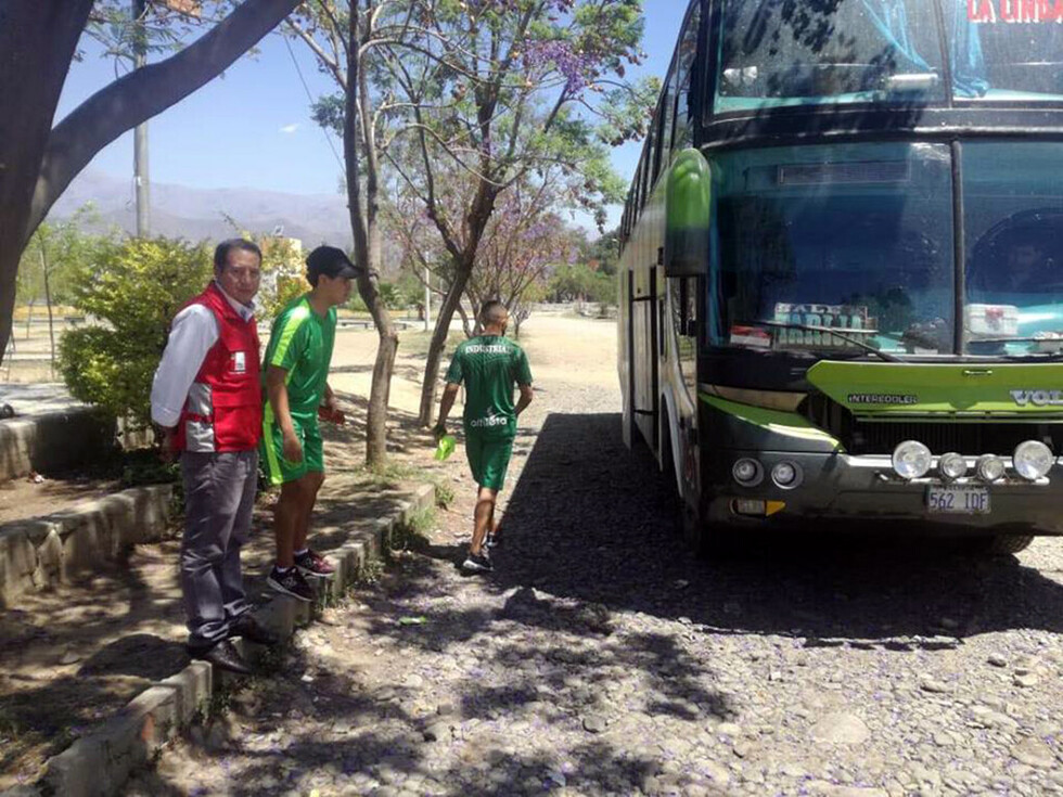 Industrial partió rumbo a Sucre
