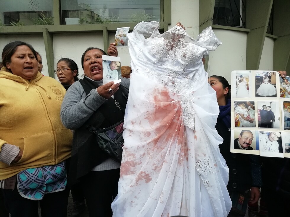 Sujeto golpeó a su pareja el día de su matrimonio