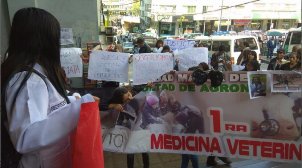 Envían a Chonchocoro a  un acusado de feminicidio