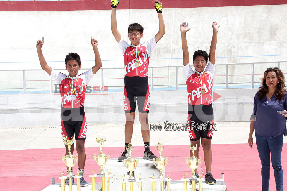 Tarija campeón del certamen nacional de ciclismo de pista