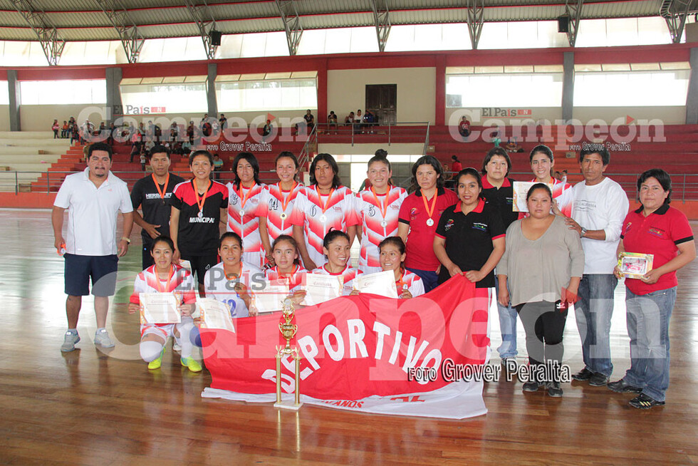 Municipal asume la corona departamental del futsal femenino