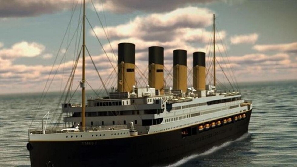 Un segundo Titanic se está construyendo en China y completará la ruta del original en 2022