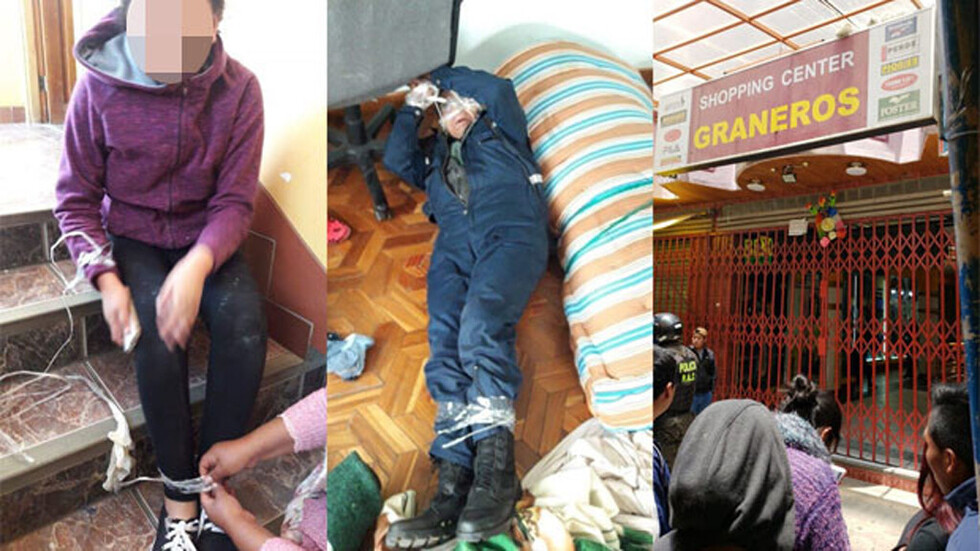 Delincuentes  irrumpieron en comercial  de La Paz