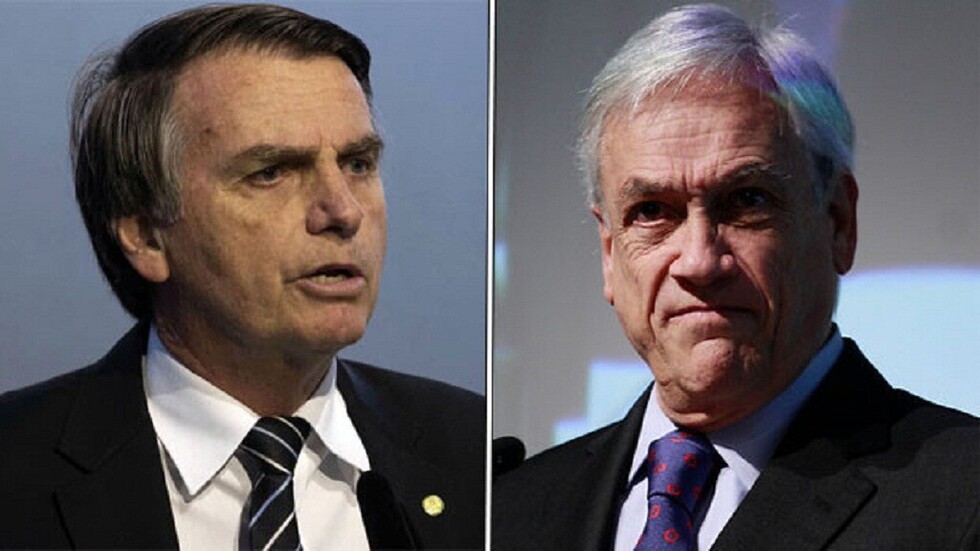 Bolsonaro y Piñera hablaron de un corredor bioceánico que excluye a Bolivia
