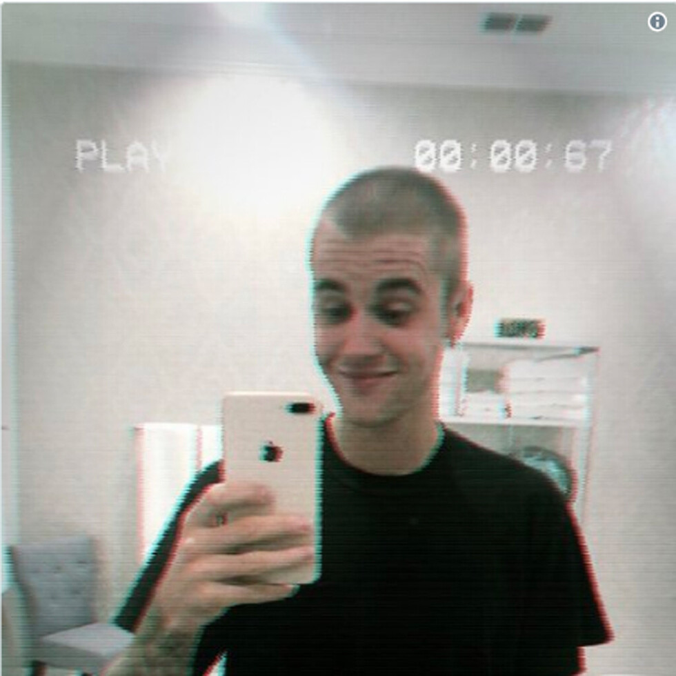 Justin Bieber  sorprende con cabeza rapada