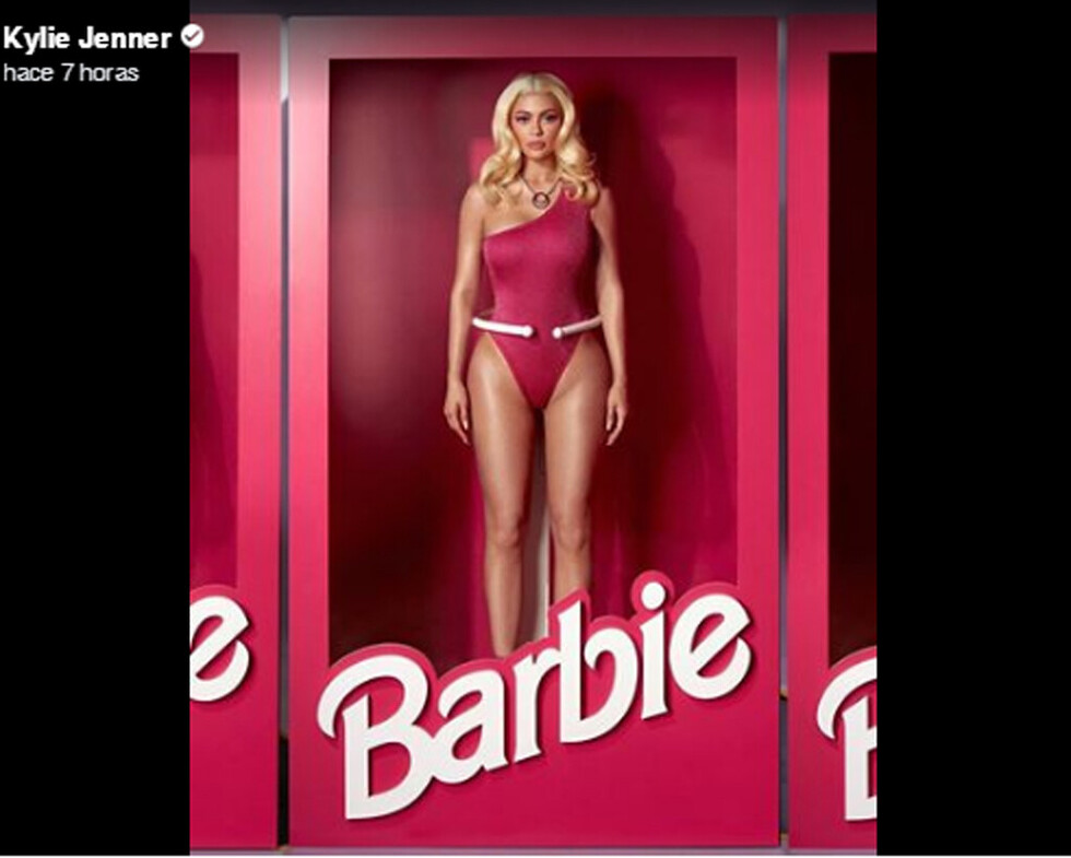 Kylie Jenner  se convirtió en  sexy Barbie