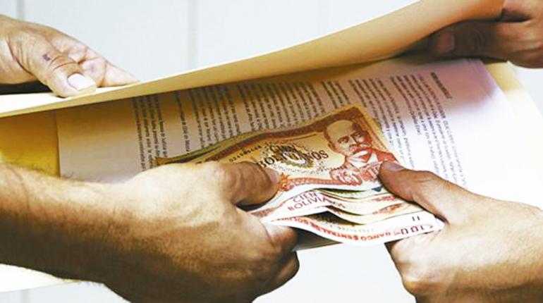 Percepción de corrupción: Bolivia en el puesto 112 de 180