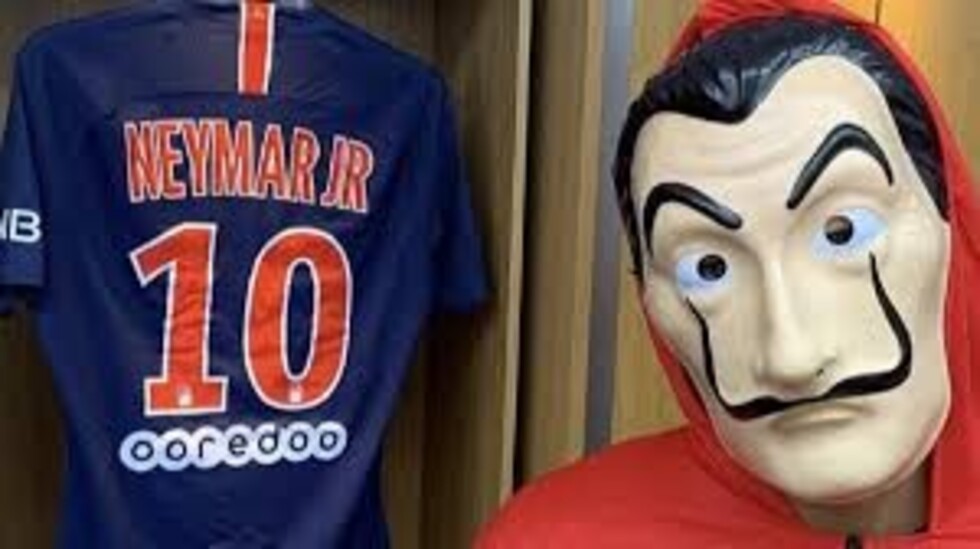“Ney” &amp; Mbappé con disfraz de Halloween