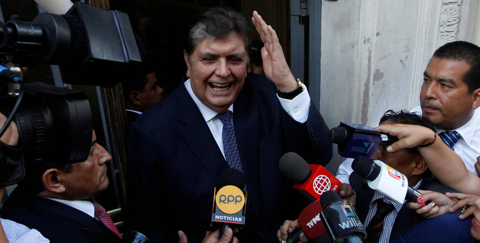 Perú: Alan García confirma asistencia a interrogatorio