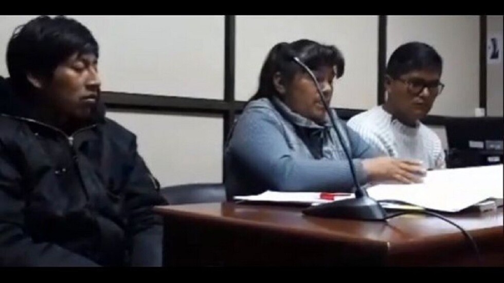 Dan medidas sustantivas a joven que gritó a Evo: “Bolivia dijo No”