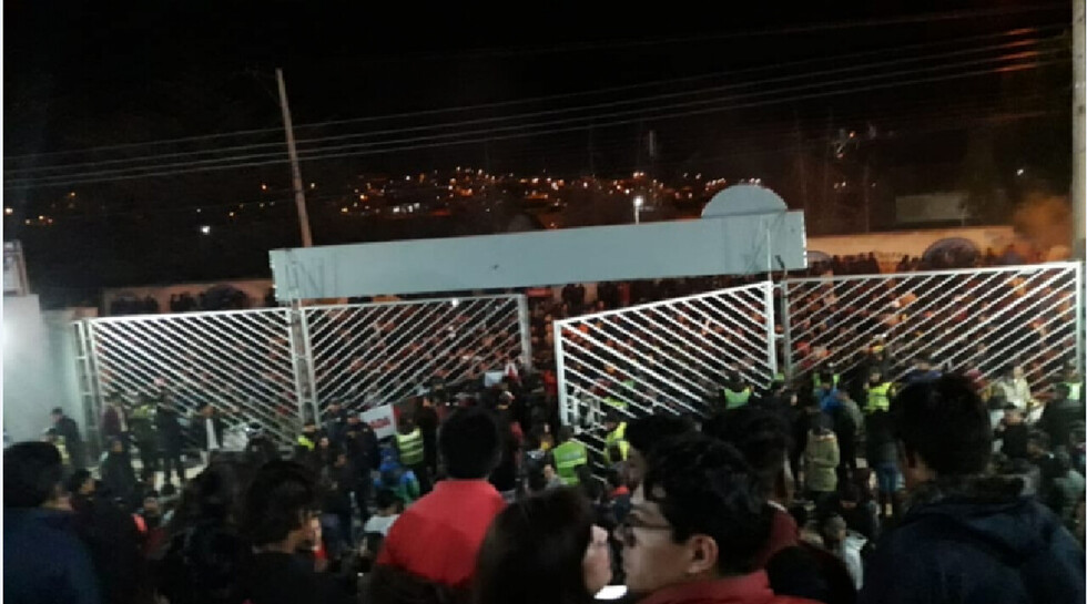Deslindan responsabilidad en avalancha humana