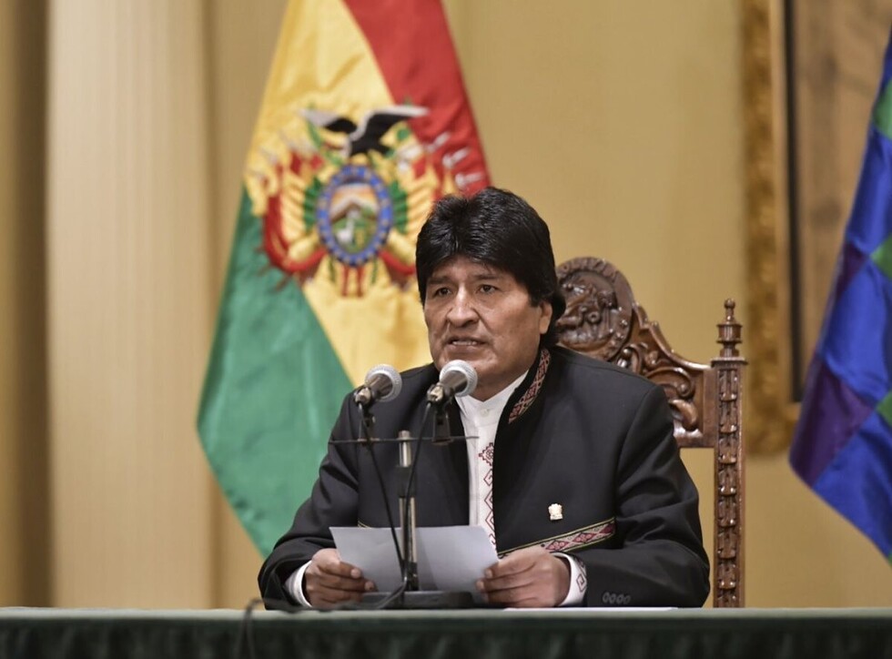 Morales fustiga a EEUU por pretender trabar financiamiento externo a Bolivia