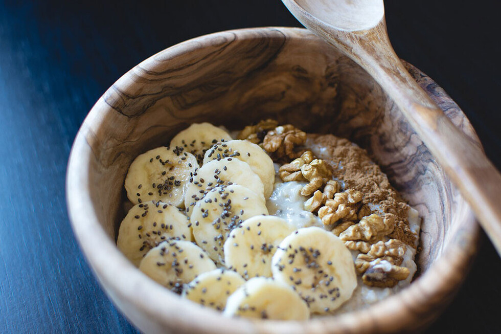 Beneficios  del yogur con plátano