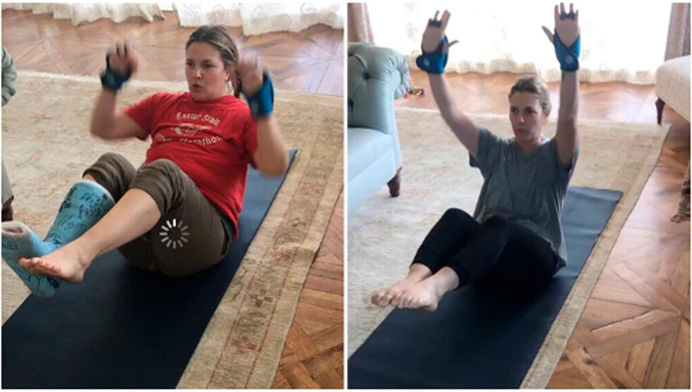 Drew cambió  su cuerpo  y está feliz