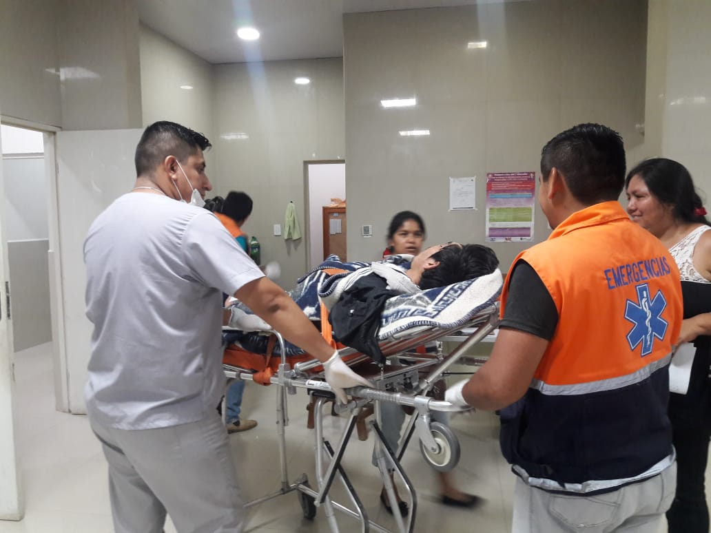 Trató de matar a su mujer, le clavó un cuchillo en el vientre