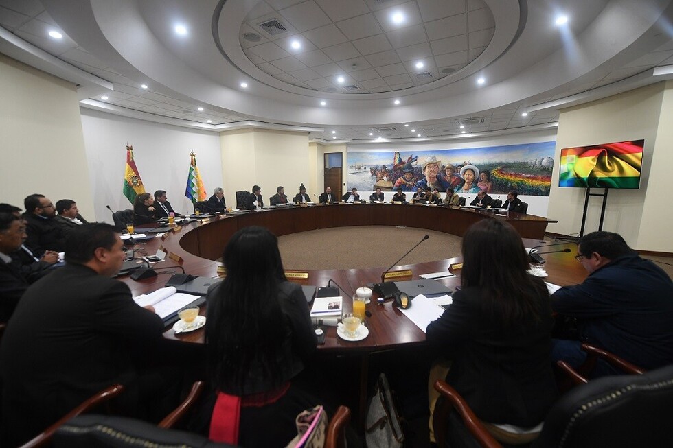 Morales abre reuniones de gabinete de 2019