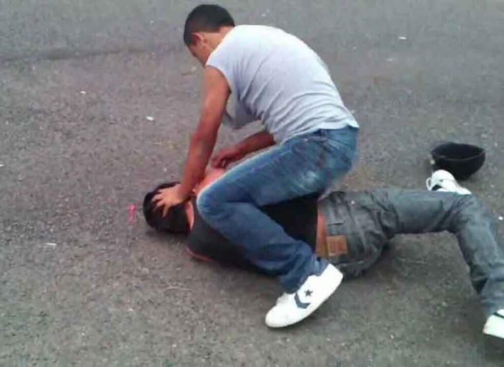 Sujeto se agarró a golpes con otro y le disparó