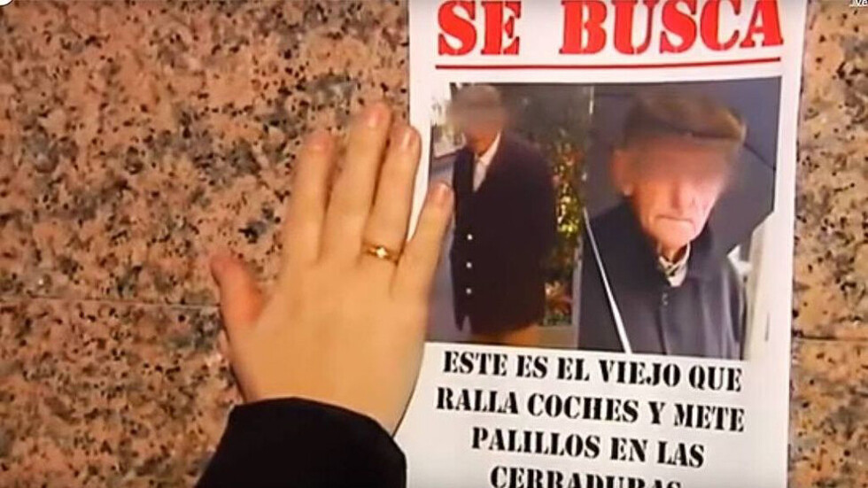Viejito “loco” rayó 1.320 autos y lo apresaron