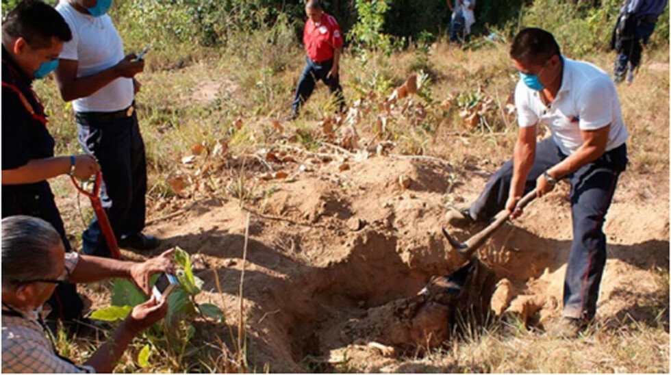 Encuentran 19 cuerpos  en 11 fosas clandestinas