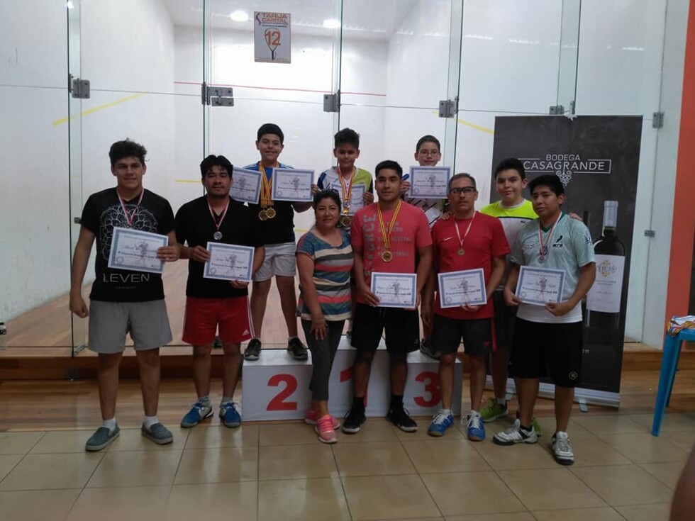 El squash tarijeño cuenta con dos seleccionados para Sudamericano