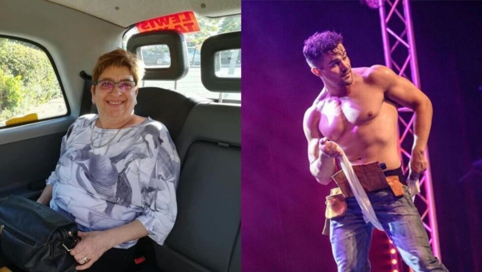 Abuela casi pierda la vista por stripper