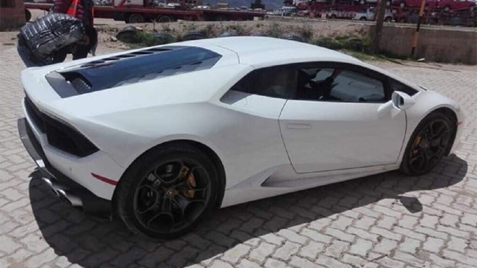 Aduana revela la empresa que trajo el Lamborghini