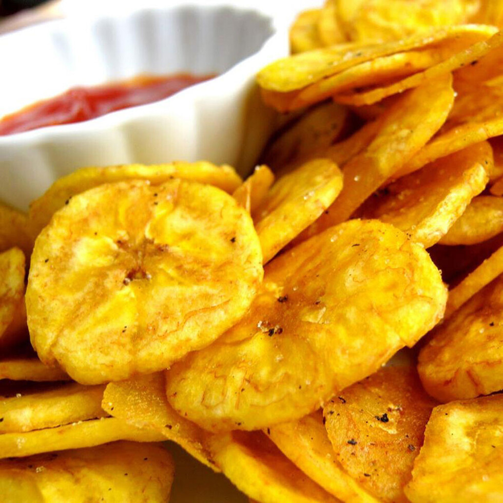 Plátano frito y nutrición