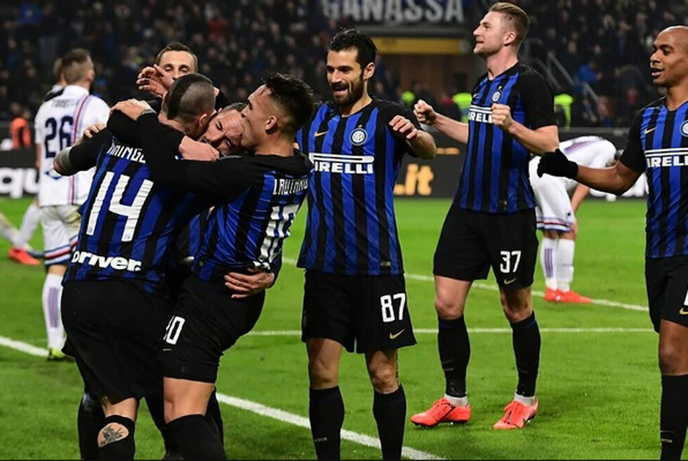 Con Icardi en la tribuna, el Inter le ganó a Sampdoria