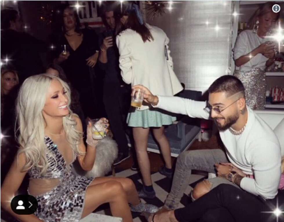 Paris invitó a  Maluma a su  cumpleaños