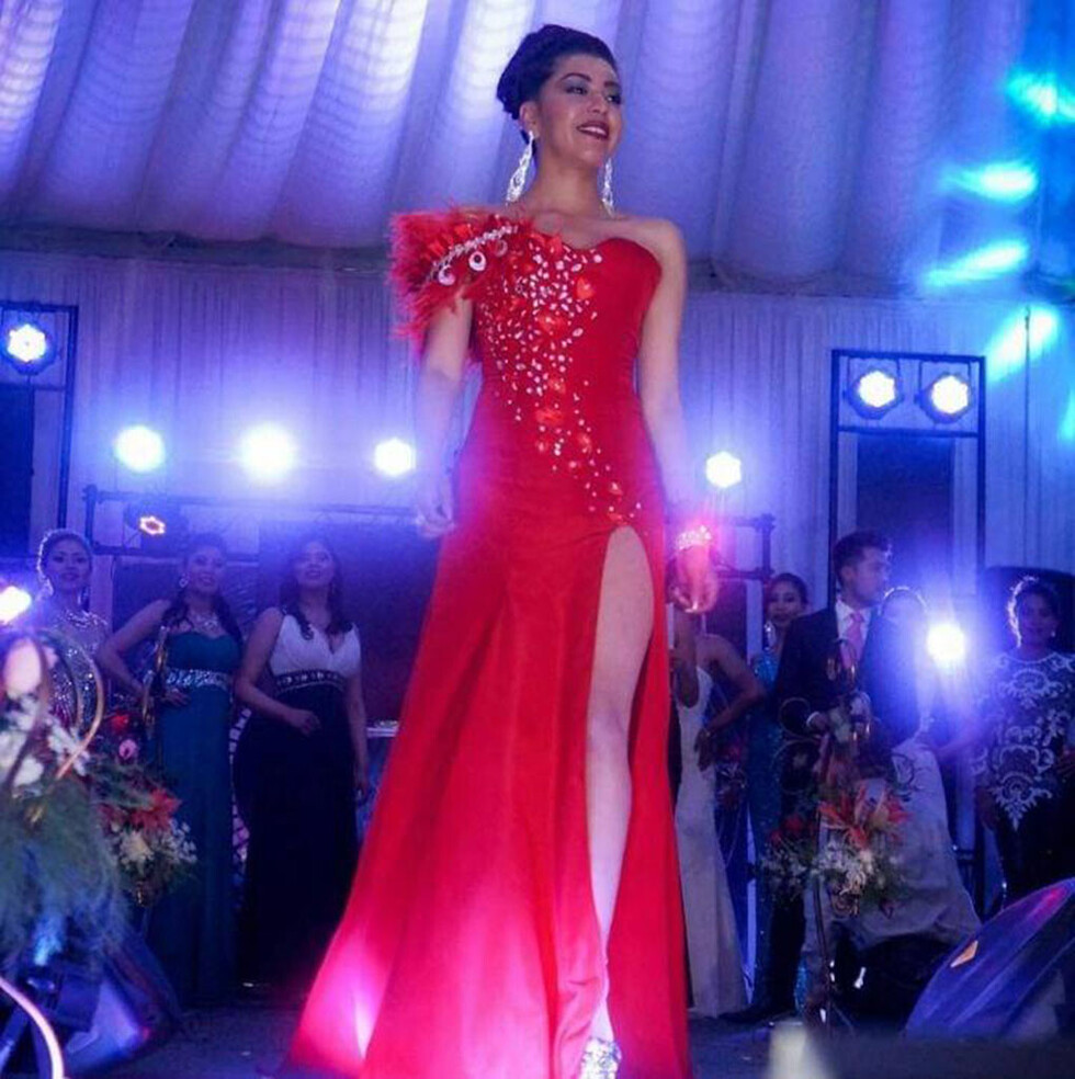 Faviola Arce Miss Integración  Plurinacional