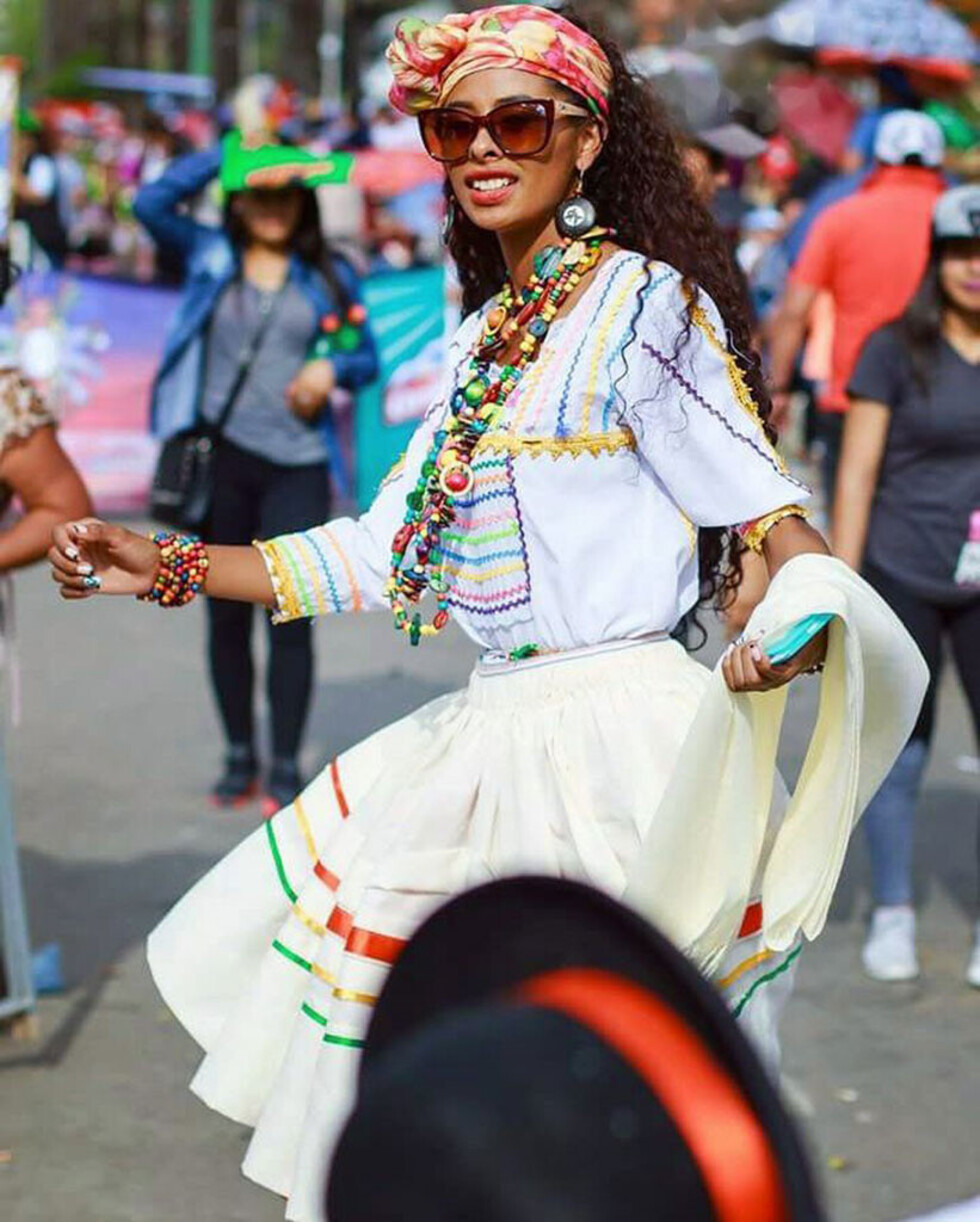Nadia Peralta con fuerza en  las pasarelas