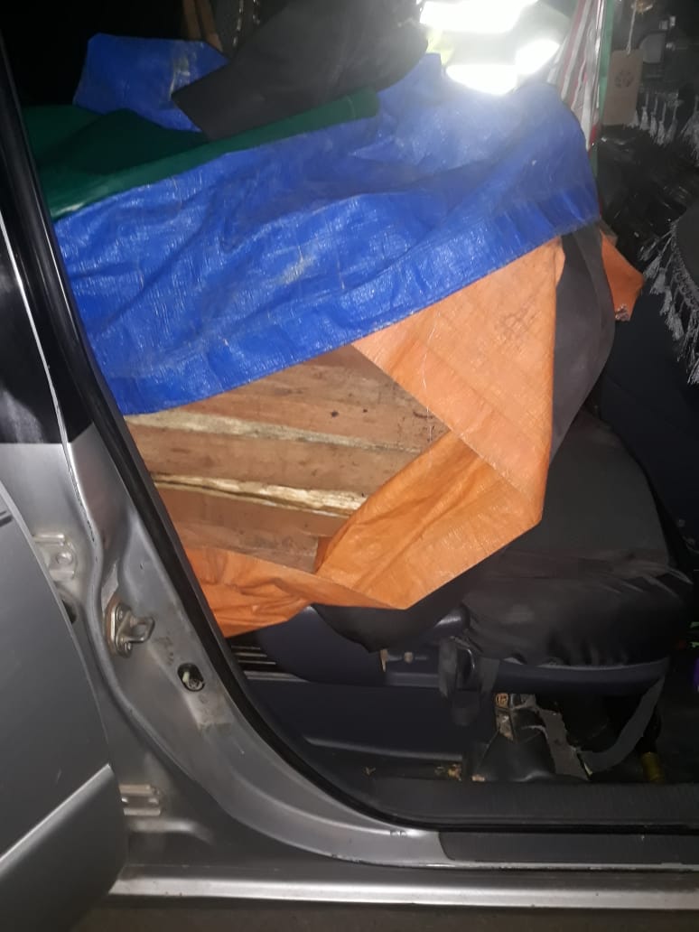 Policía decomisa madera ilegal en La Pintada