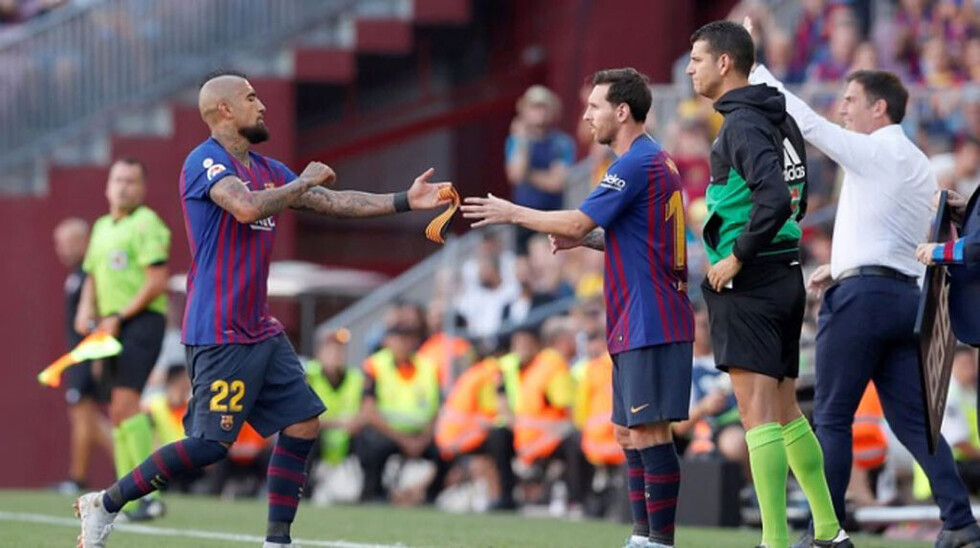 Vidal, del fastidio de no jugar a ser pieza clave en el Barca