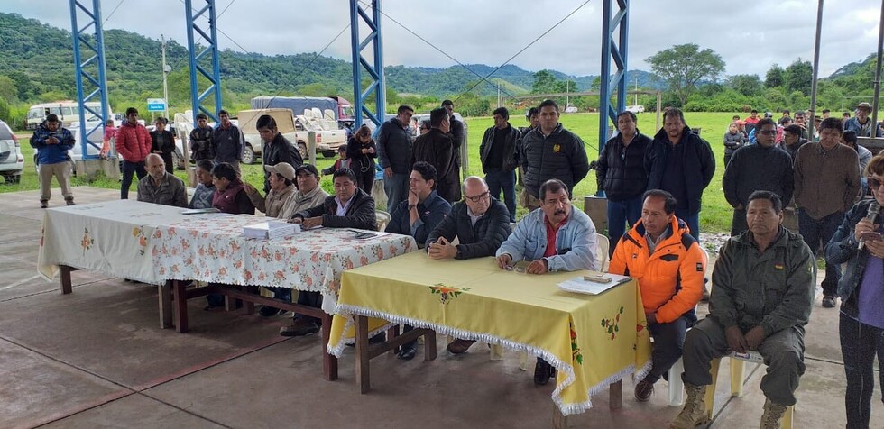 YPFB y Petrobras llegan a Chiquiacá, desconocen cuarto intermedio y dan por iniciada la exploración