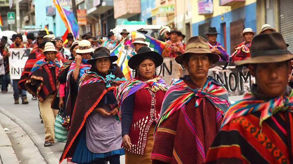 Nación Qhara Qhara retorna a Sucre