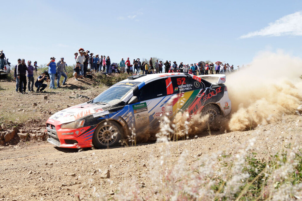Cristhian Soliz fue el más veloz en el “Rally de la Concordia”