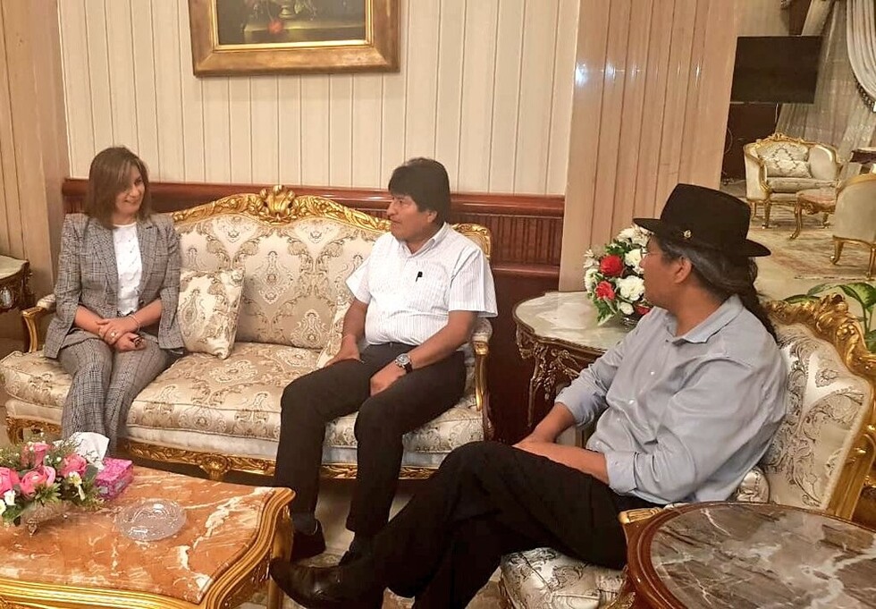 Morales se reúne con autoridades de Egipto