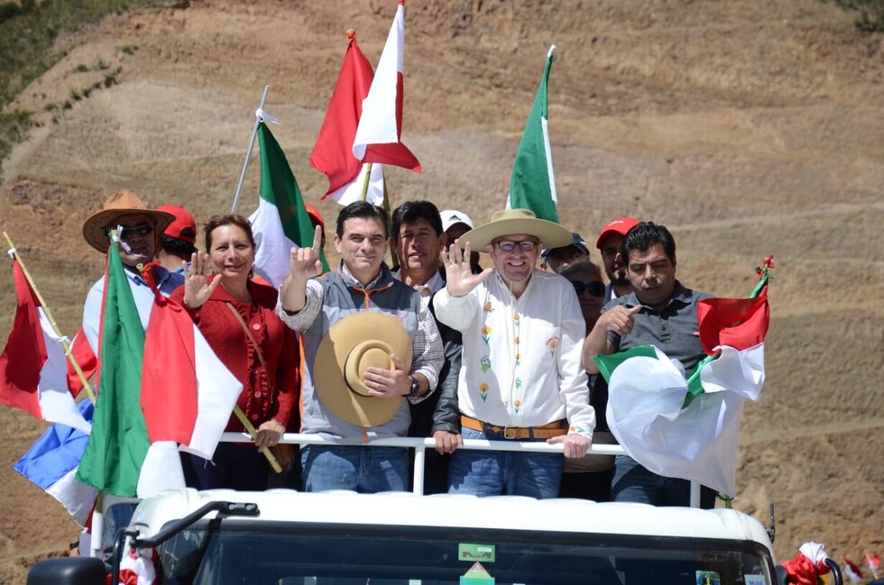 Oliva concreta el 85 por ciento de la carretera al Chaco